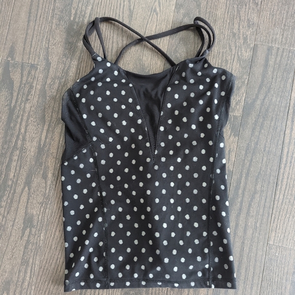 Lululemon Exquisite TankGhost Dot Black Slate / Black - Picture 6 of 8